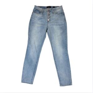 Lucky Brand Light Blue Jeans Size 8 / 29 Ankle No Holes Skinny Bridgette